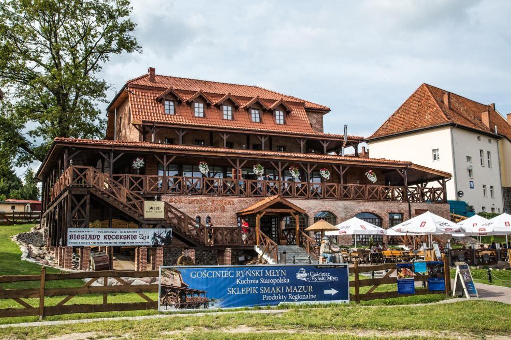 Gosciniec Rynski Mlyn Ryn  Exteriér fotografie